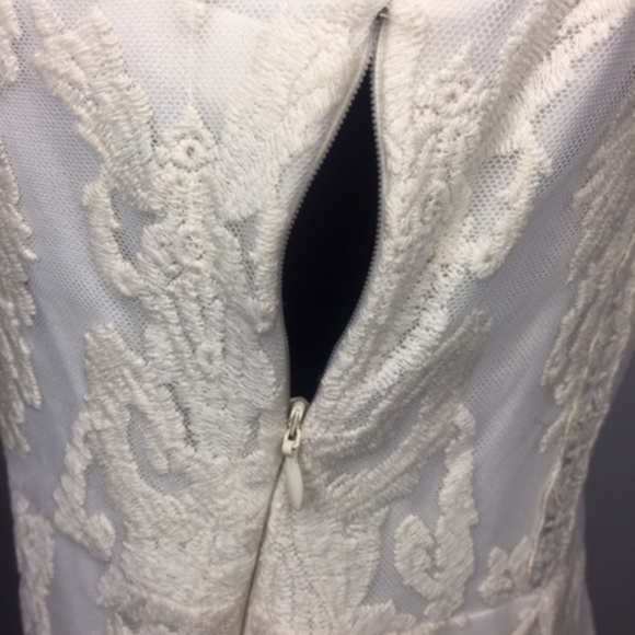 NWT! MODERN VINTAGE Boho Lace Knee-Length Dress - Picture 6 of 7